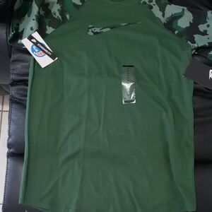 Nike Green Camouflage Short Sleeve Tee